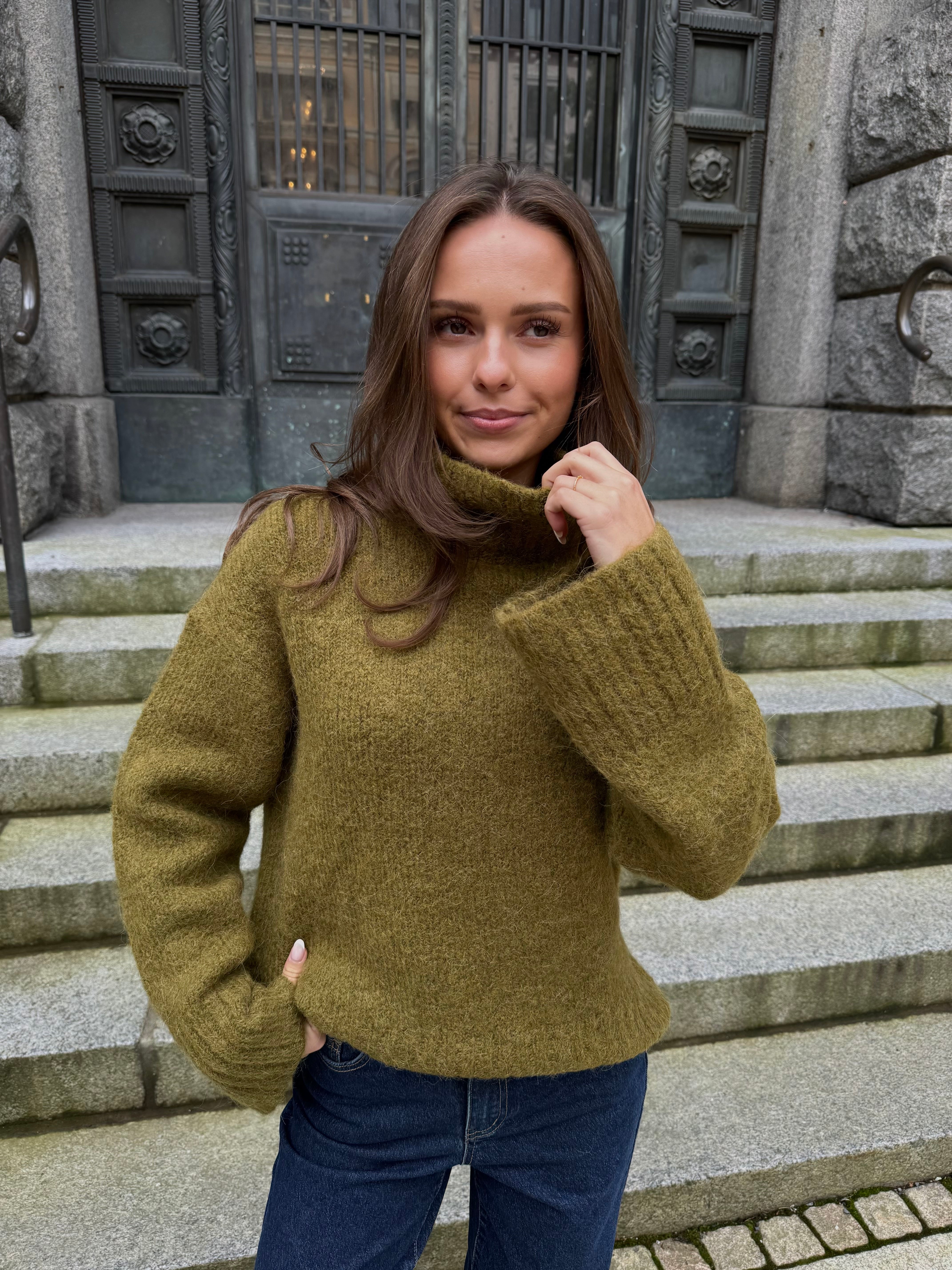 SLWGABRIELLA Pullover - Fir Green
